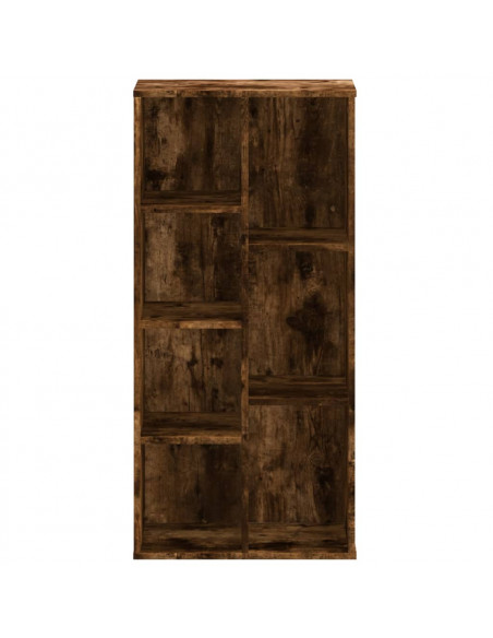 Libreria Rovere Fumo 50x25x105 cm in Legno Multistrato