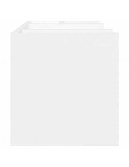 Organizer Scrivania Grigio Cemento 44,5x24x25 Legno Multistrato
