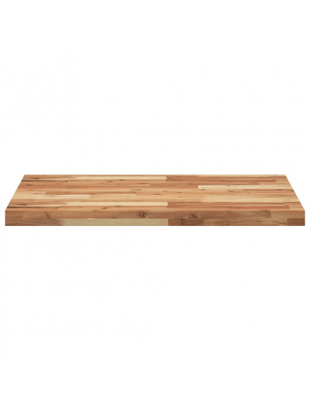Piano Scrivania a Olio 80x60x4 cm Legno Massello di Acacia