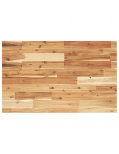 Piano Scrivania a Olio 80x50x2cm Legno Massello di Acacia 2