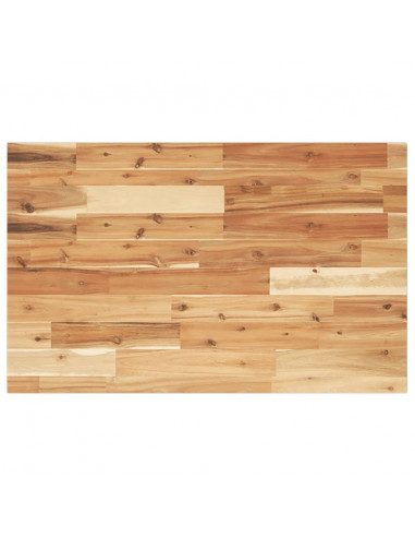 Piano Scrivania a Olio 80x50x2cm Legno Massello di Acacia