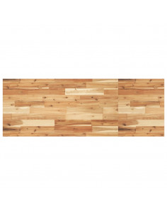 Piano Scrivania a Olio 140x50x2cm Legno Massello Acacia 2