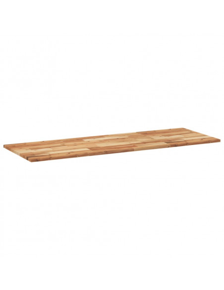 Piano Scrivania a Olio 140x50x2cm Legno Massello Acacia