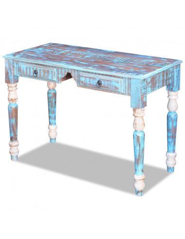 Scrivania in Legno Massello Anticato