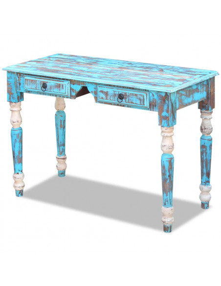 Scrivania in Legno Massello Anticato