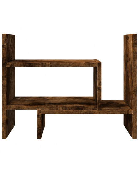 Organizer Scrivania Rovere Fumo 38,5x17x39cm Legno Multistrato