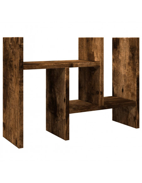 Organizer Scrivania Rovere Fumo 34,5x15,5x35,5 cm Multistrato
