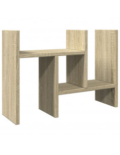Organizer Scrivania Rovere Sonoma 34,5x15,5x35,5 cm Multistrato 2