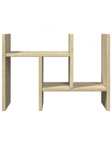 Organizer Scrivania Rovere Sonoma 34,5x15,5x35,5 cm Multistrato
