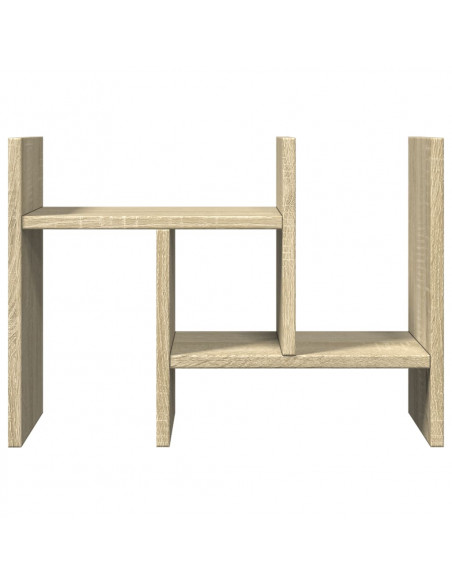 Organizer Scrivania Rovere Sonoma 34,5x15,5x35,5 cm Multistrato
