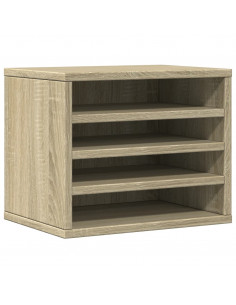 Organizer Scrivania Rovere Sonoma 36x26x29,5 Legno Multistrato 2