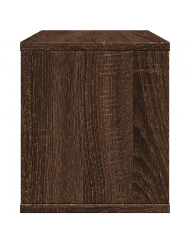 Organizer Scrivania Rovere Marrone 36x26x29,5 Legno Multistrato