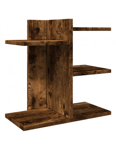 Organizer Scrivania Rovere Fumo 42x21,5x42 cm Legno Multistrato