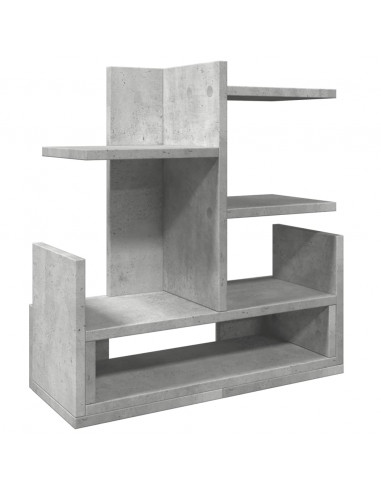 Organizer Scrivania Grigio Cemento 49x20x52,5 cm Multistrato