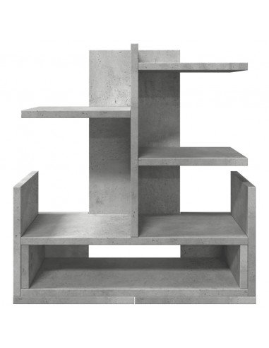 Organizer Scrivania Grigio Cemento 49x20x52,5 cm Multistrato