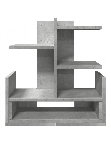 Organizer Scrivania Grigio Cemento 49x20x52,5 cm Multistrato