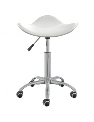 Sedia da Ufficio Bianca in Similpelle