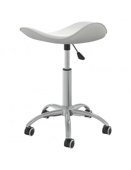 Sedia da Ufficio Bianca in Similpelle