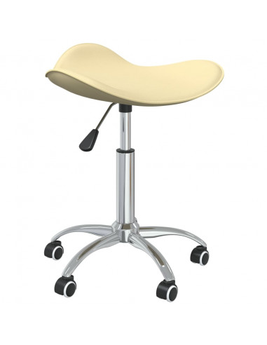 Sedia da Ufficio Crema in Similpelle