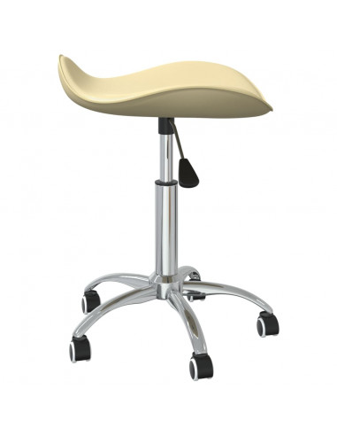 Sedia da Ufficio Crema in Similpelle