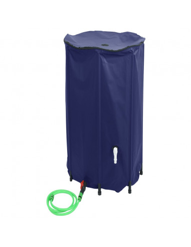 Serbatoio Acqua con Rubinetto Pieghevole 380 L in PVC