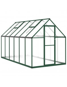 Telaio Serra con Base Verde 334x169x195 cm in Alluminio 2