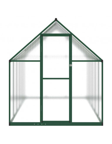 Telaio Serra con Base Verde 334x169x195 cm in Alluminio