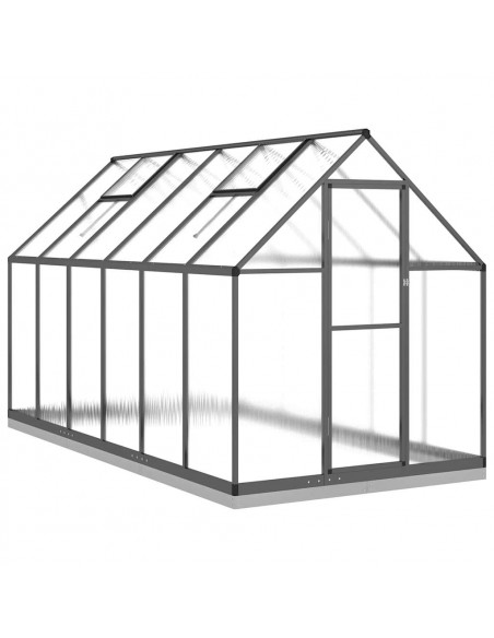 Telaio Serra con Base Antracite 334x169x202 cm in Alluminio