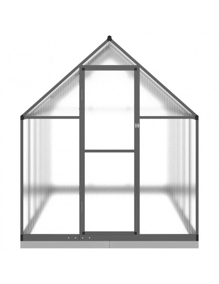 Telaio Serra con Base Antracite 334x169x202 cm in Alluminio