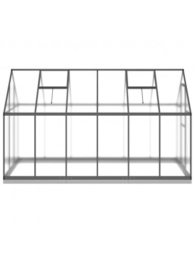 Telaio Serra con Base Antracite 334x169x202 cm in Alluminio