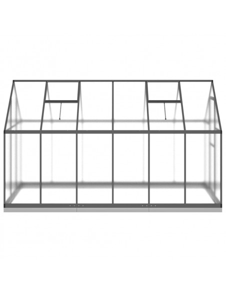 Telaio Serra con Base Antracite 334x169x202 cm in Alluminio