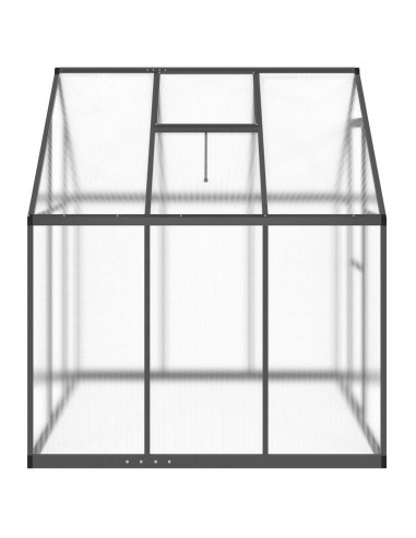 Telaio Serra con Base Antracite 169x169x195 cm in Alluminio