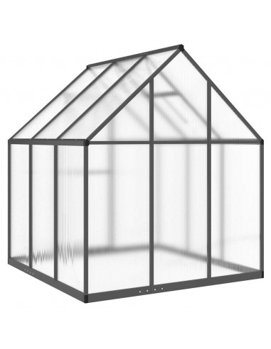 Telaio Serra con Base Antracite 169x169x195 cm in Alluminio