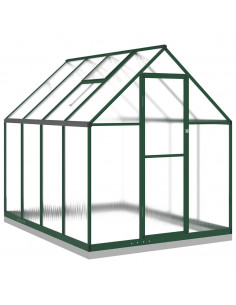 Telaio Serra con Base Verde 224x169x202 cm in Alluminio 2