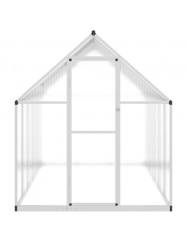 Telaio Serra con Base Argento 334x169x195 cm in Alluminio