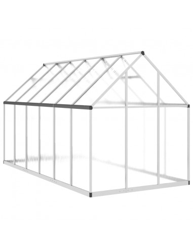 Telaio Serra con Base Argento 334x169x195 cm in Alluminio