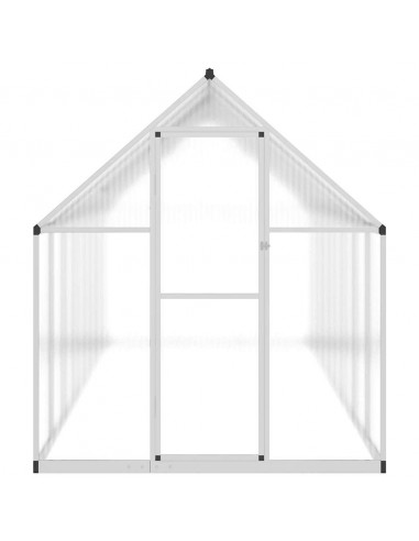 Telaio Serra con Base Argento 445x169x195 cm in Alluminio