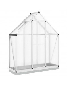 Telaio Serra con Base Argento 169x58x202 cm in Alluminio 2