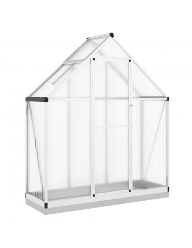 Telaio Serra con Base Argento 169x58x202 cm in Alluminio