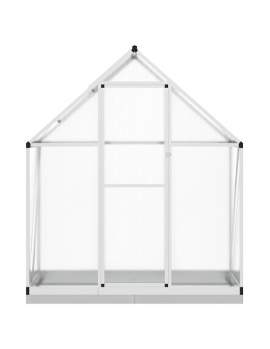 Telaio Serra con Base Argento 169x58x202 cm in Alluminio