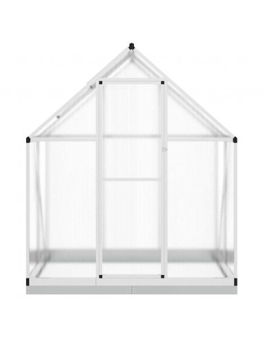 Telaio Serra con Base Argento 169x114x202 cm in Alluminio