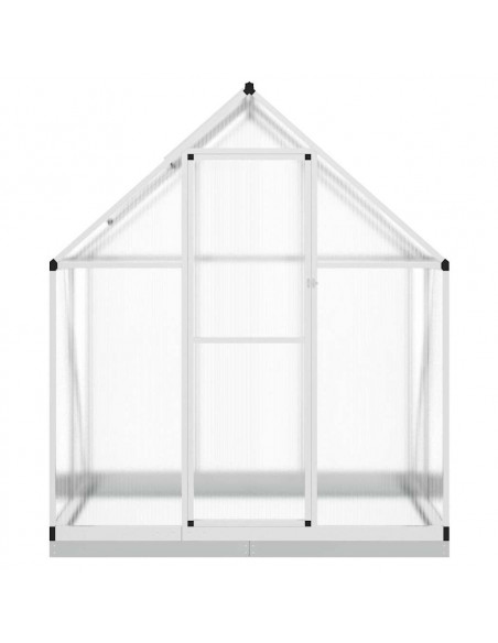 Telaio Serra con Base Argento 169x114x202 cm in Alluminio