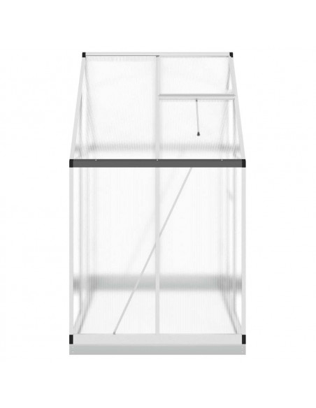 Telaio Serra con Base Argento 169x114x202 cm in Alluminio