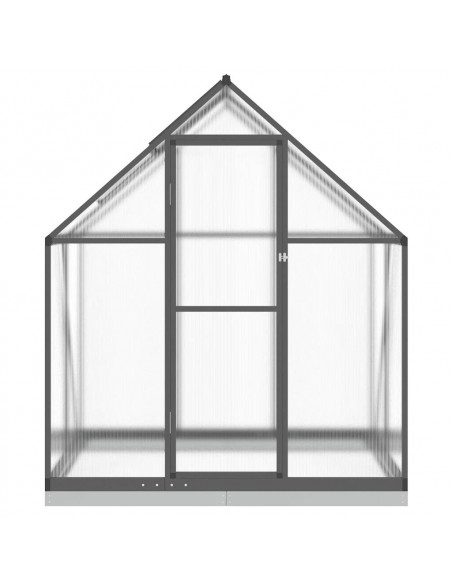 Telaio Serra con Base Antracite 169x114x202 cm in Alluminio