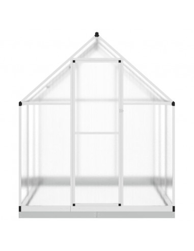 Telaio Serra con Base Argento 169x169x202 cm in Alluminio