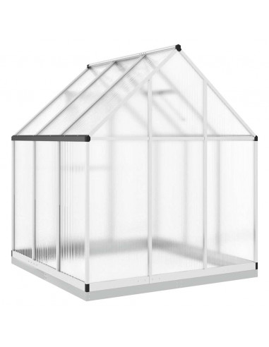 Telaio Serra con Base Argento 169x169x202 cm in Alluminio