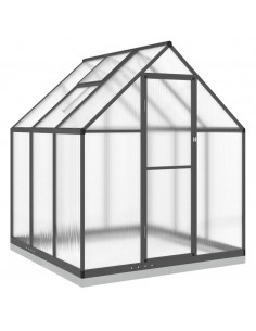 Telaio Serra con Base Antracite 169x169x202 cm in Alluminio 2