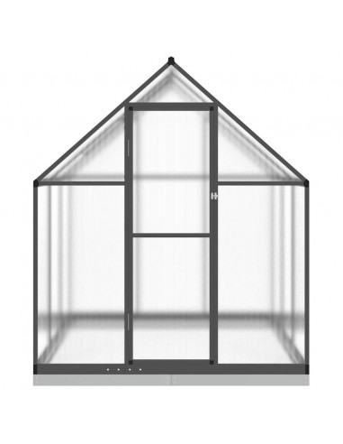 Telaio Serra con Base Antracite 169x169x202 cm in Alluminio