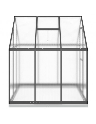 Telaio Serra con Base Antracite 169x169x202 cm in Alluminio