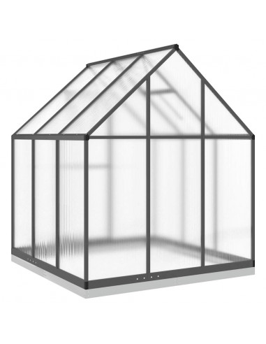 Telaio Serra con Base Antracite 169x169x202 cm in Alluminio